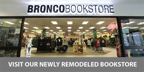 bronco bookstore|broncodirect bookstore.